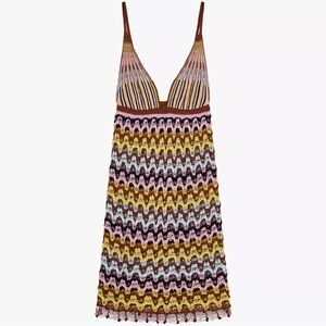 Zara Knit Mini Dress. Size: XS. New With tags.